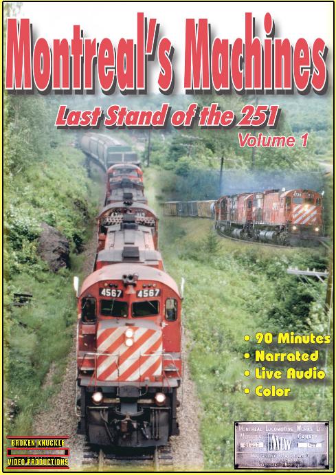 Montreal’s Machines Last Stand of the 251, Part 1 DVD