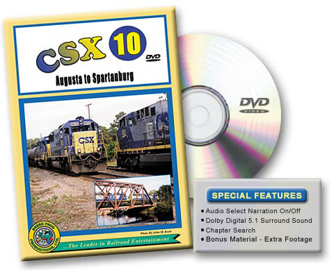 CSX 10 Augusta to Spartanburg