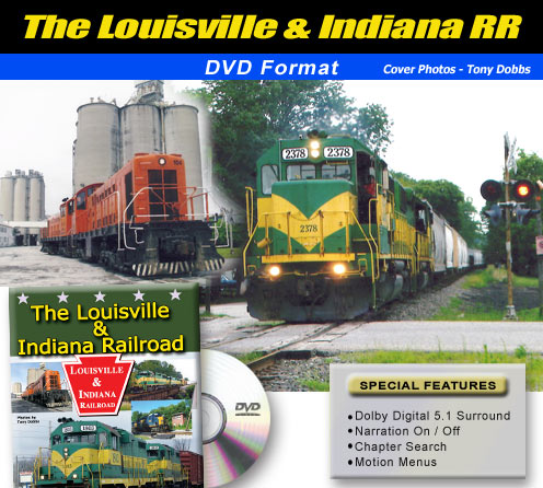 Lousiville & Indiana Railroad 2-Disc Set DVD