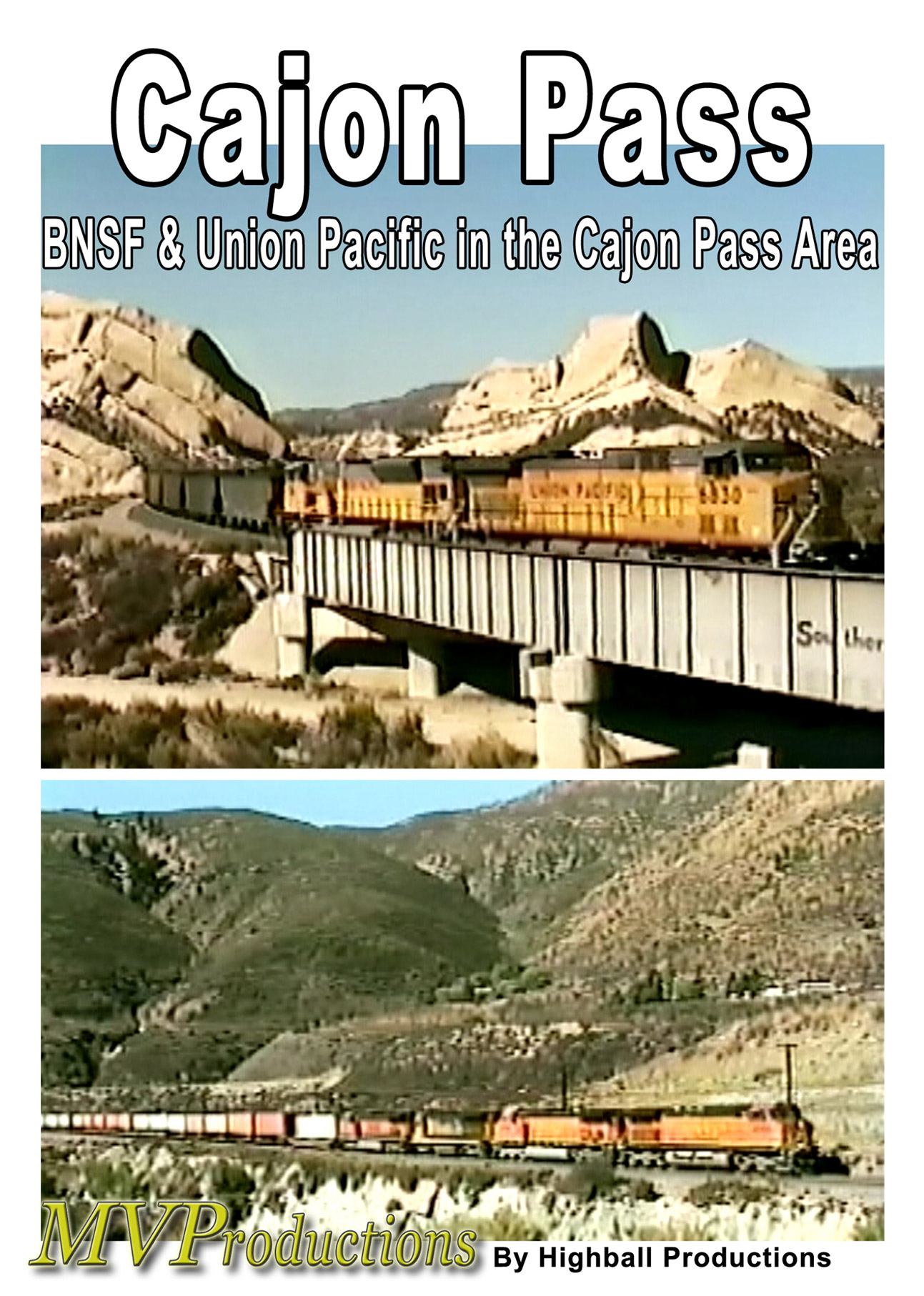 BNSF and Union Pacific at Cajon Pass